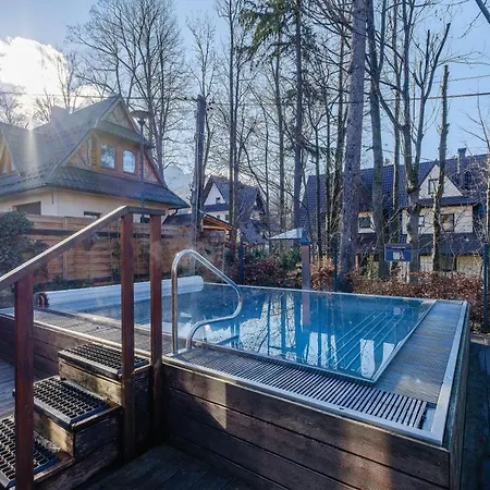 Pod Giewontem Gawra: Luxury With Terrace, Sauna & Jacuzzi Near Krupówki *