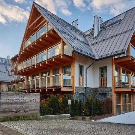 Apartamenty Pod Giewontem GAWRA - piękny apartament z tarasem, sauną i jacuzzi w cenie pobytu - 5 min pieszo do Krupówek Apartamento *